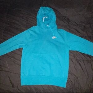 Nike Men's Teal Hoodie